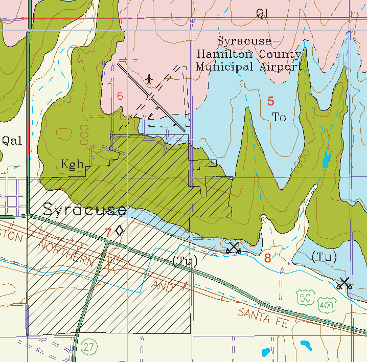 small geologic map