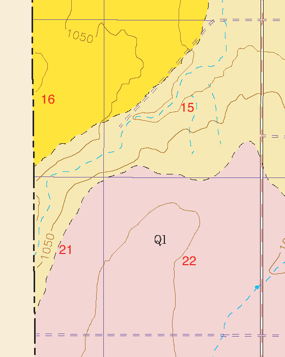 small geologic map