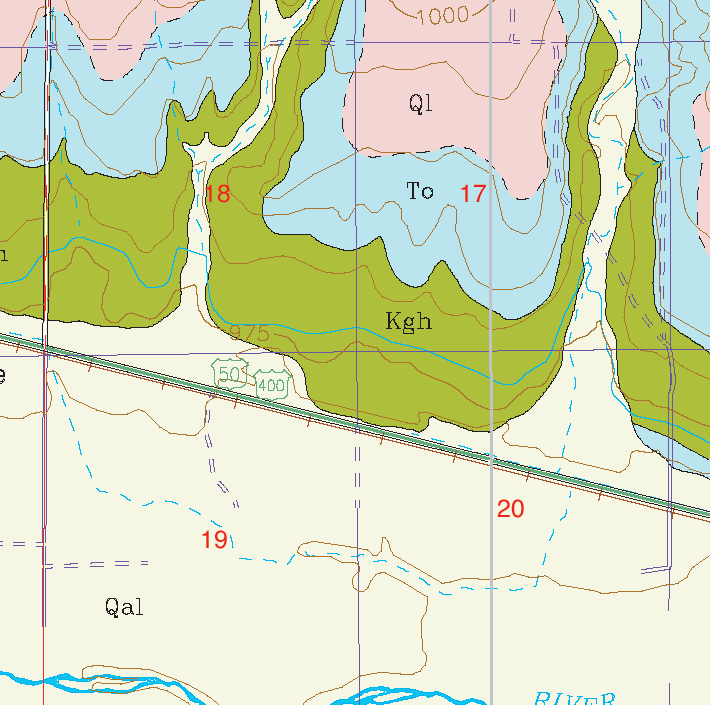 small geologic map