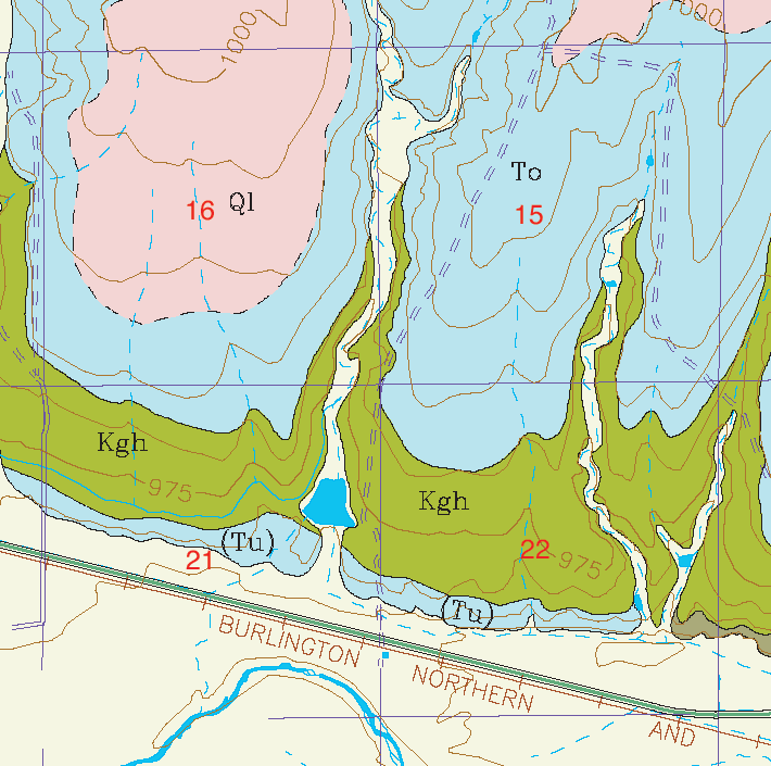 small geologic map
