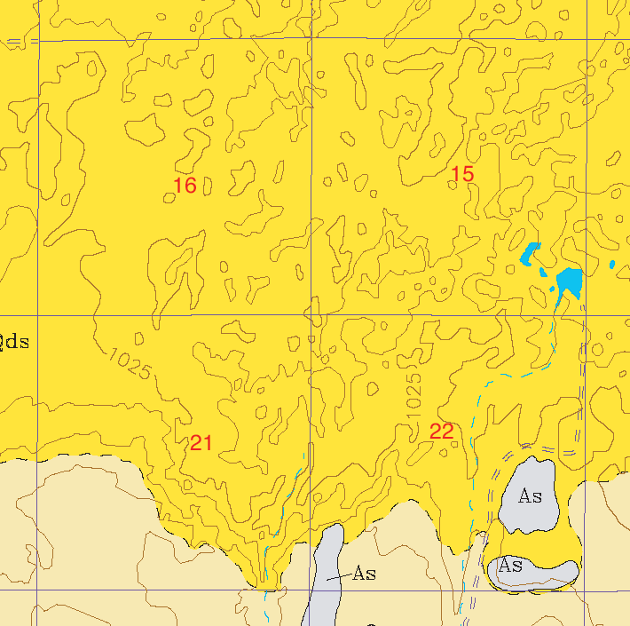 small geologic map