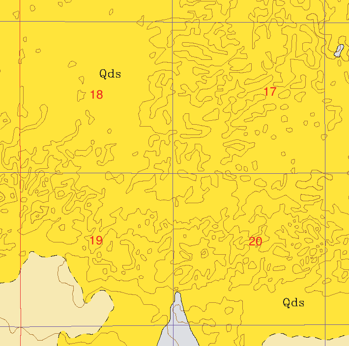 small geologic map