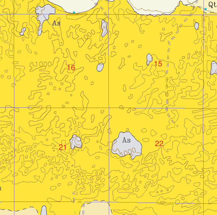 small geologic map