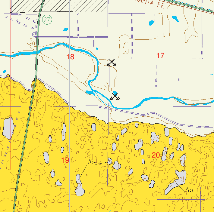 small geologic map