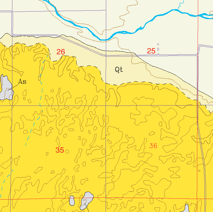 small geologic map