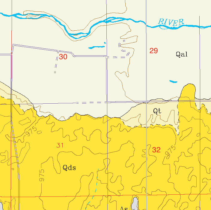 small geologic map