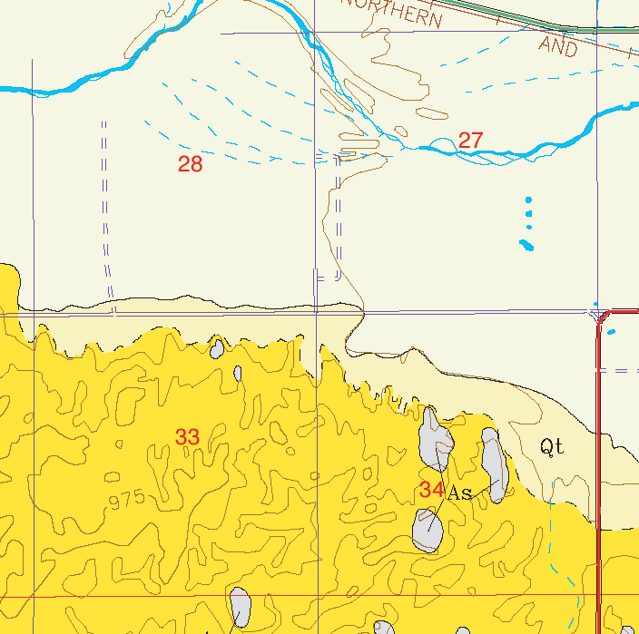 small geologic map