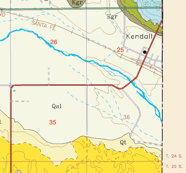 small geologic map