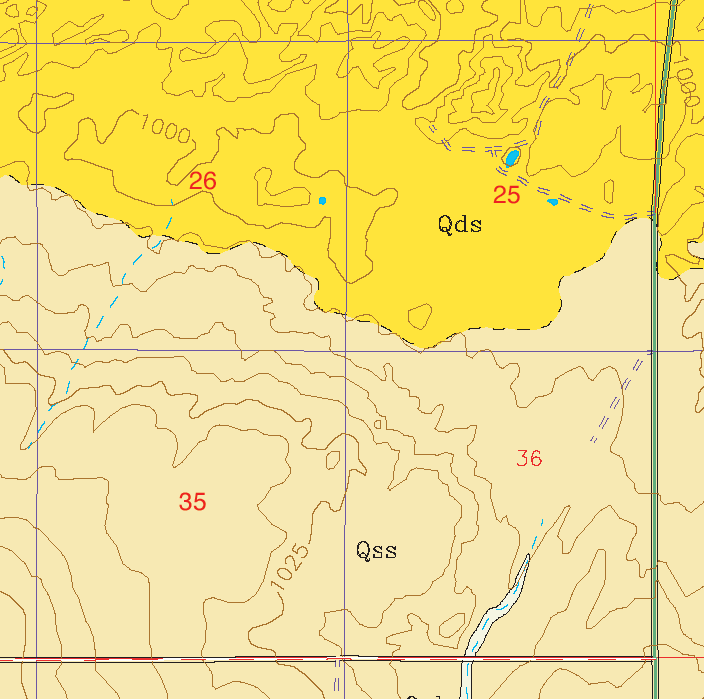 small geologic map