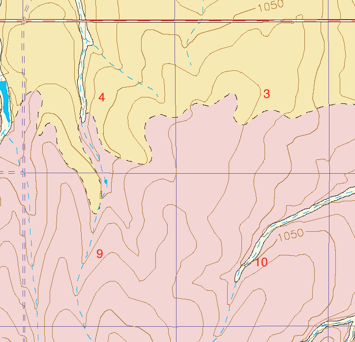 small geologic map
