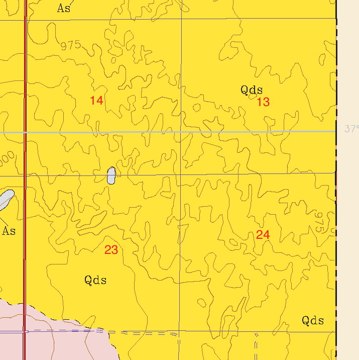 small geologic map