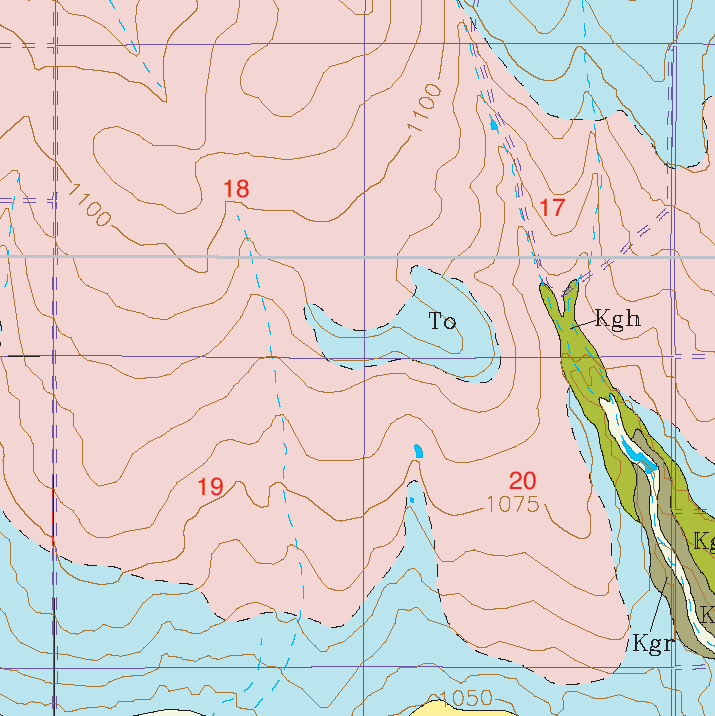 small geologic map