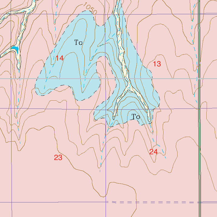 small geologic map