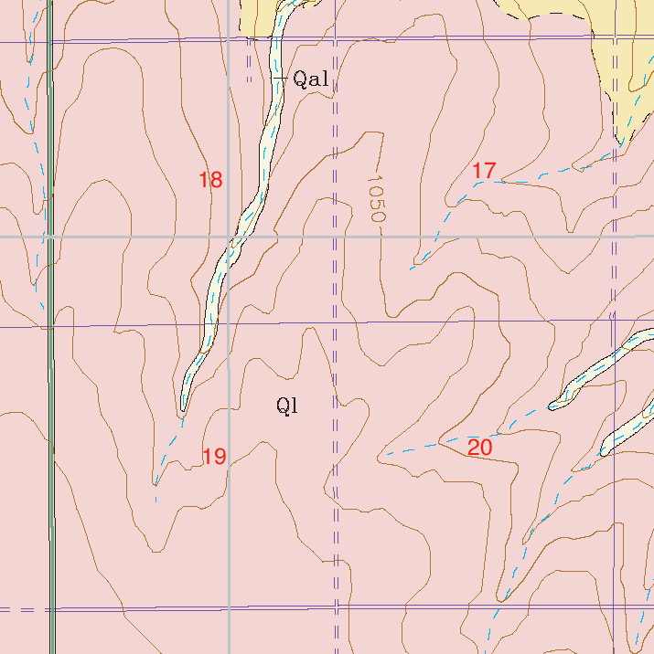 small geologic map