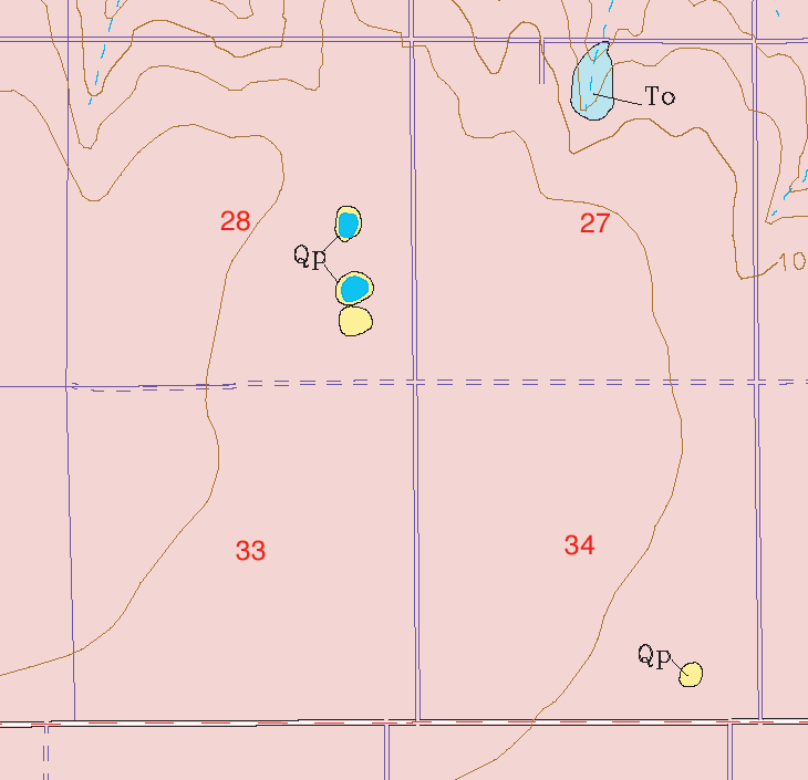 small geologic map