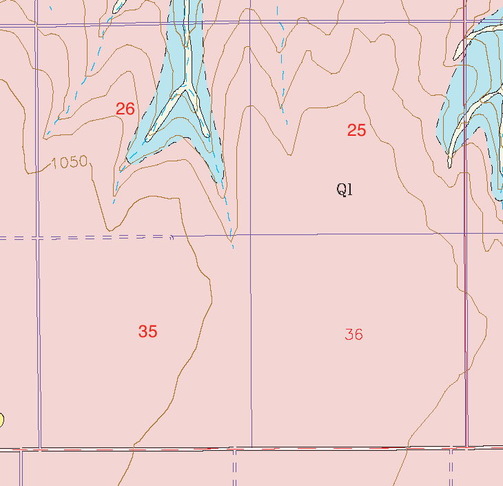 small geologic map