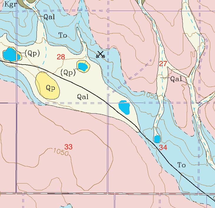 small geologic map