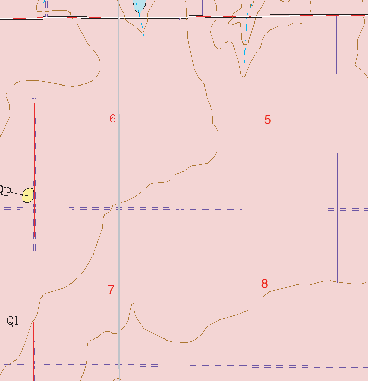 small geologic map