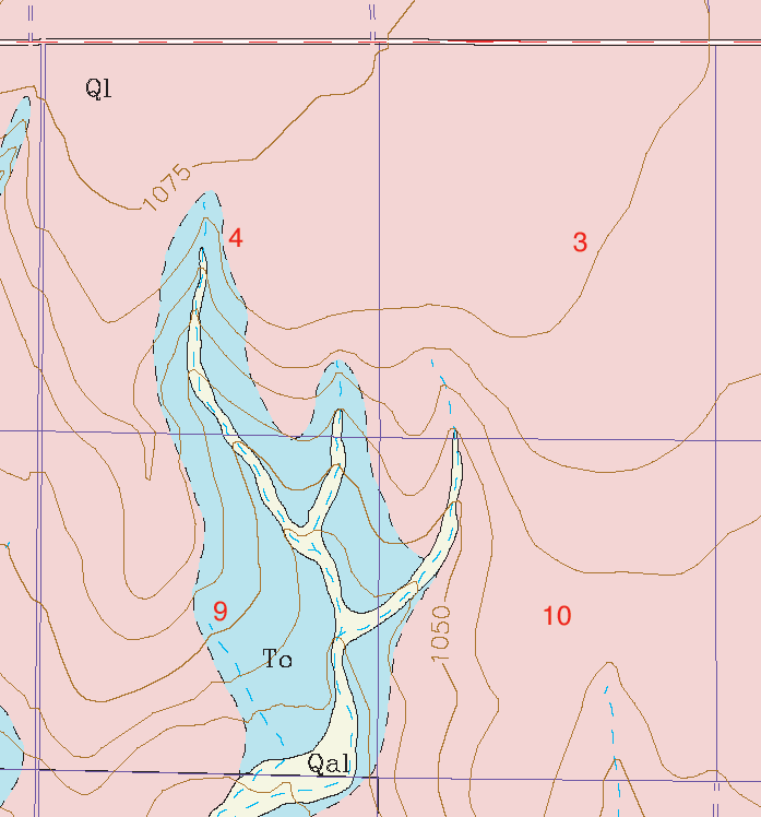 small geologic map