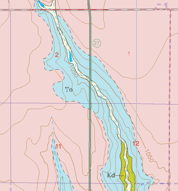 small geologic map