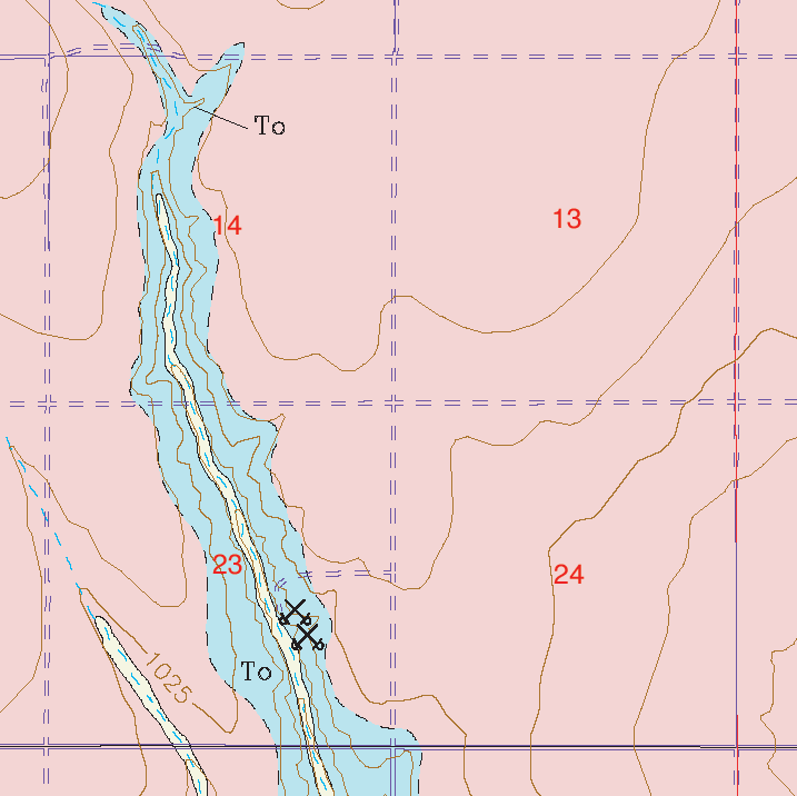 small geologic map