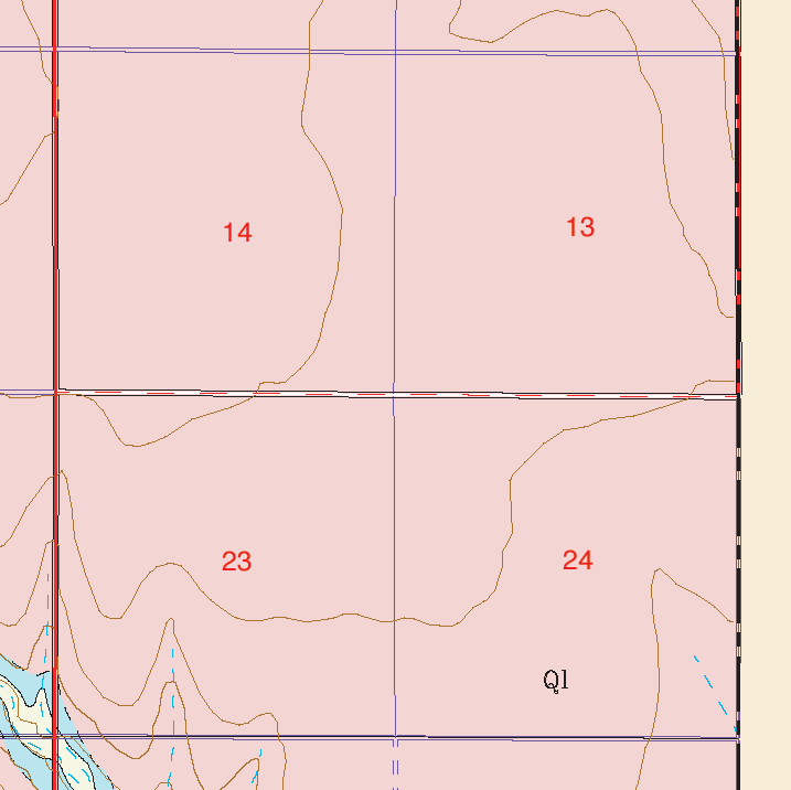 small geologic map