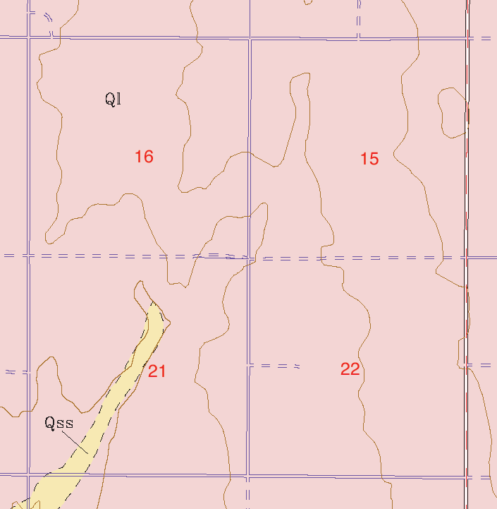 small geologic map