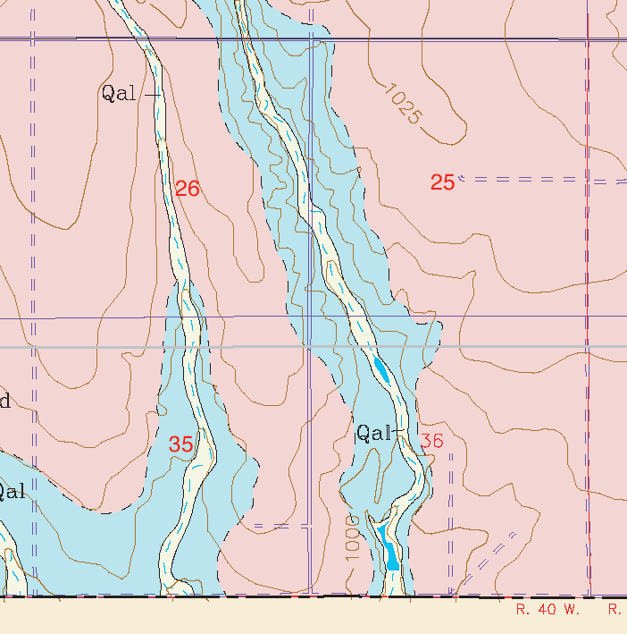 small geologic map