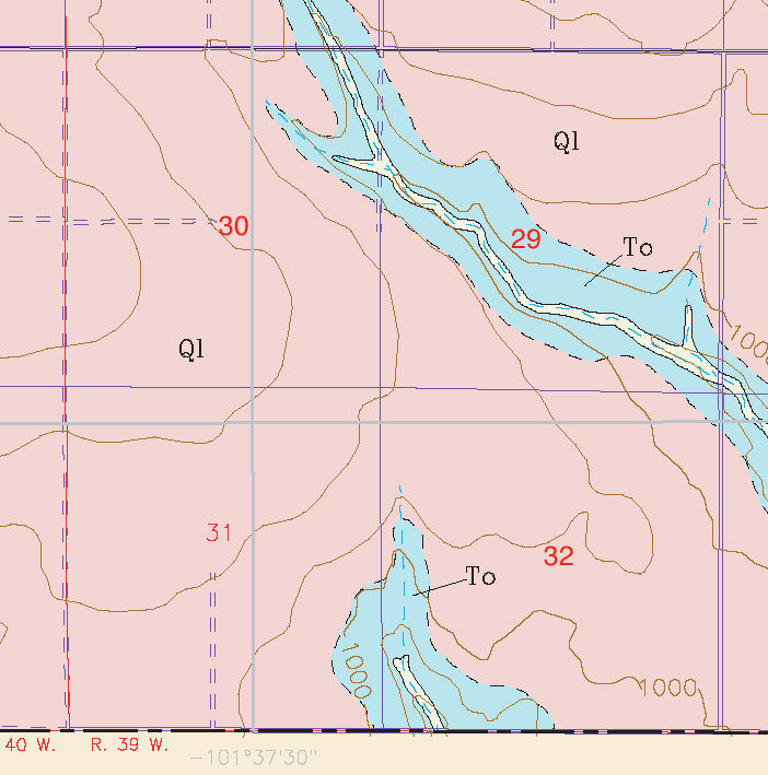 small geologic map