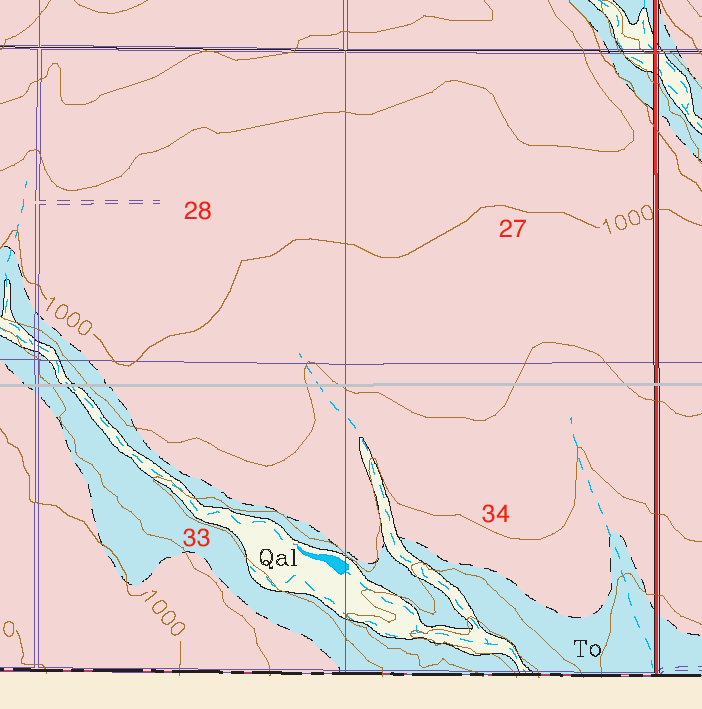 small geologic map