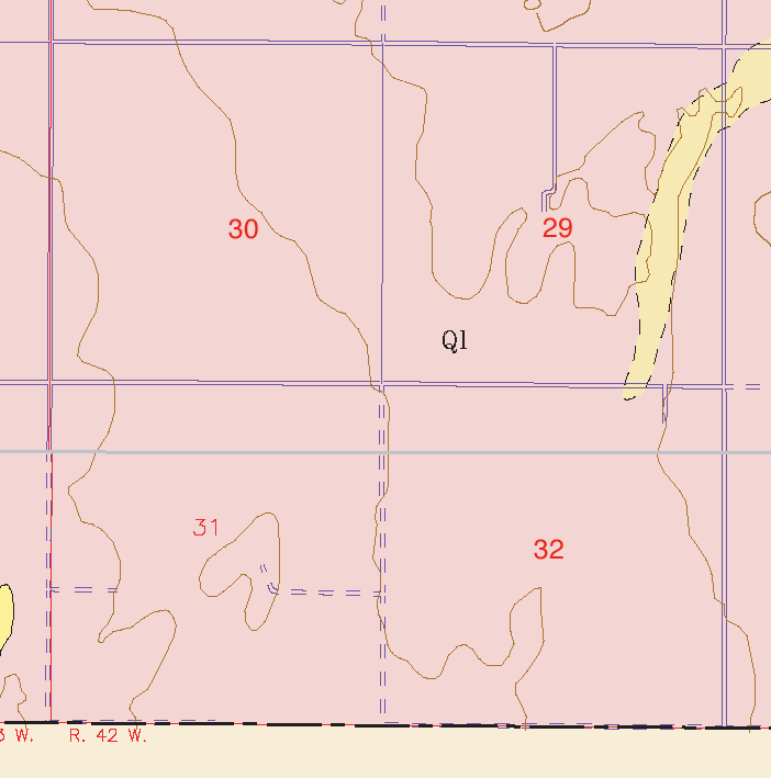 small geologic map