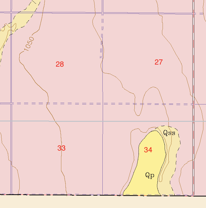small geologic map