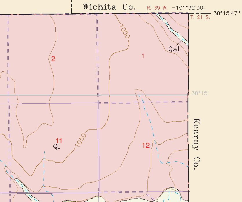 small geologic map
