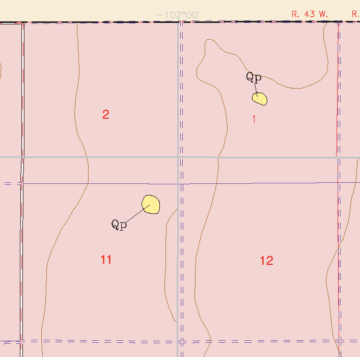 small geologic map