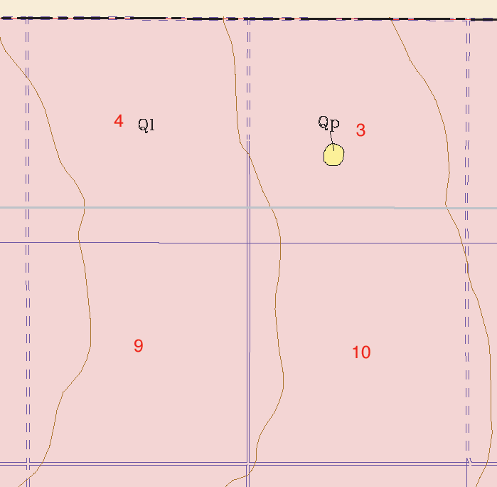 small geologic map