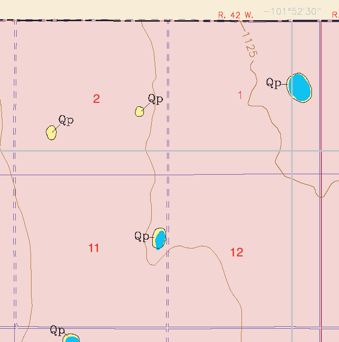 small geologic map