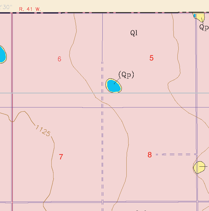 small geologic map