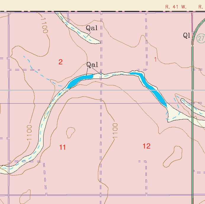 small geologic map