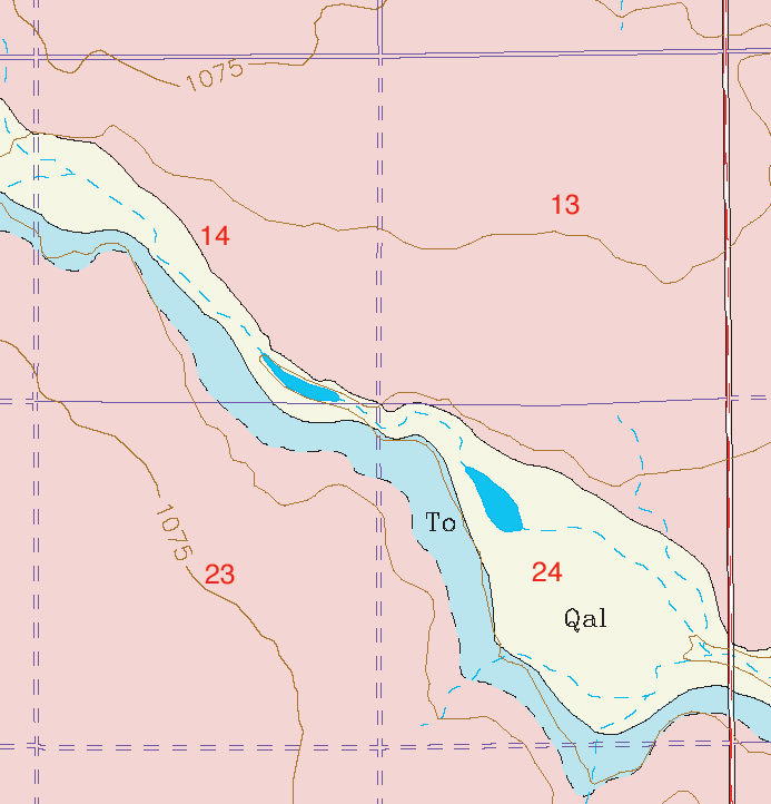 small geologic map