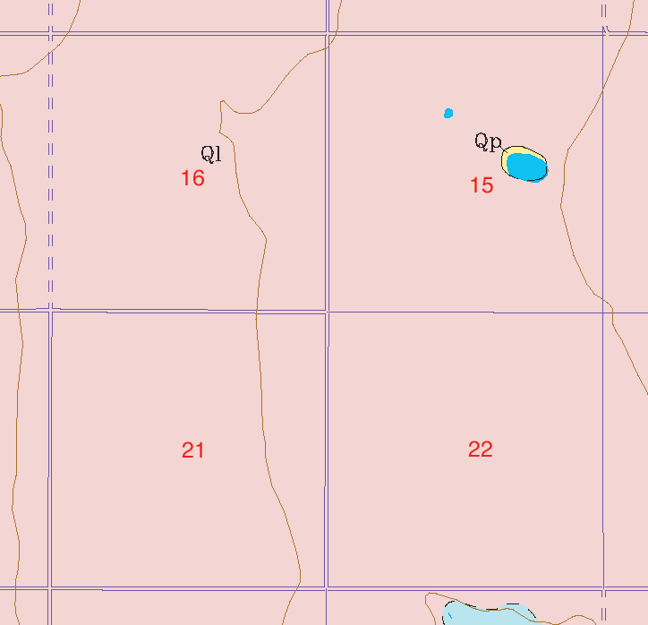 small geologic map