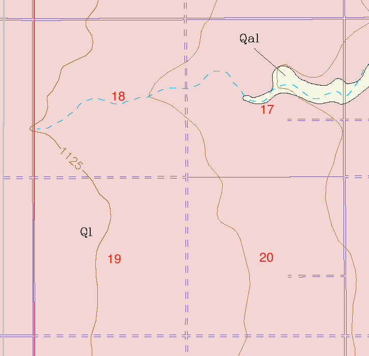 small geologic map