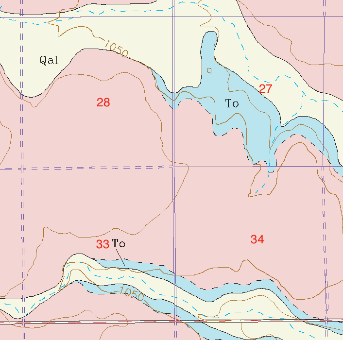 small geologic map