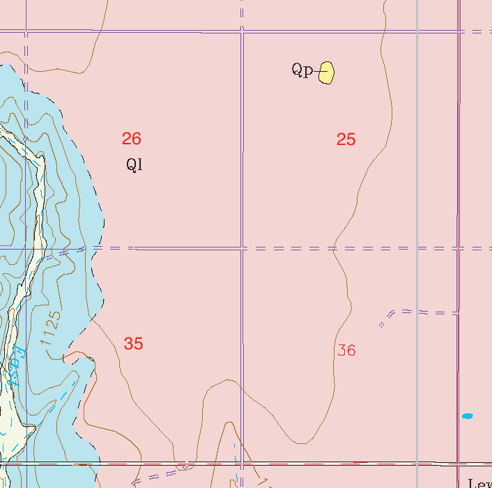 small geologic map