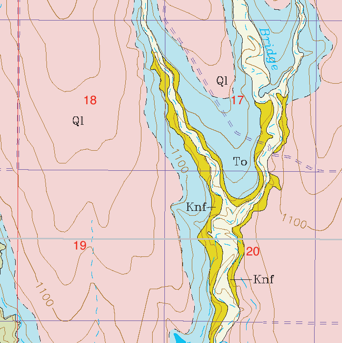 small geologic map