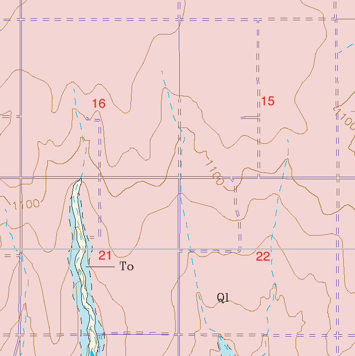 small geologic map