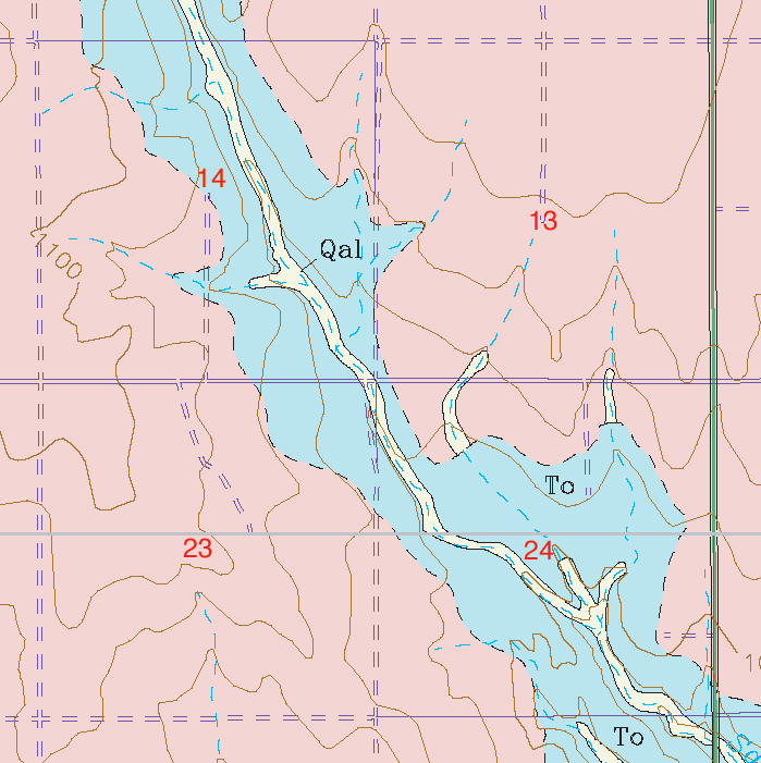 small geologic map