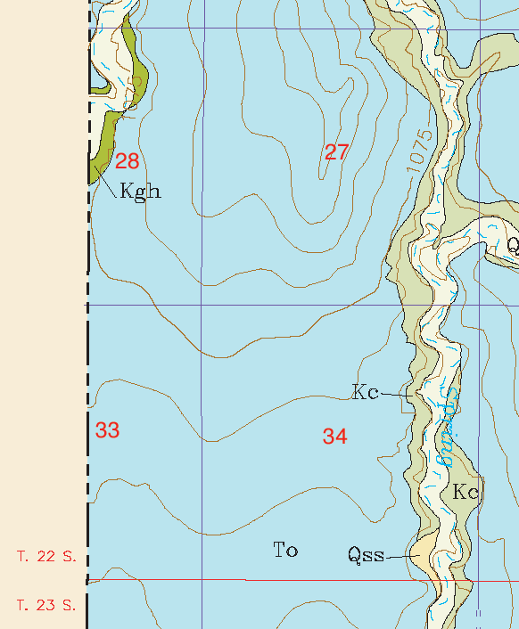small geologic map