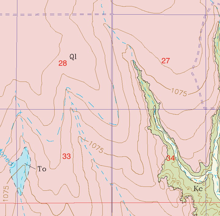 small geologic map