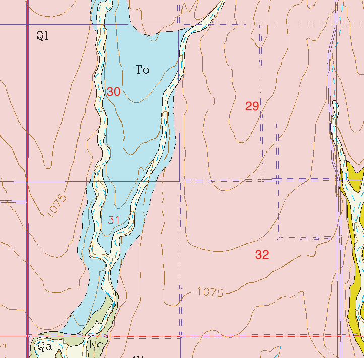 small geologic map
