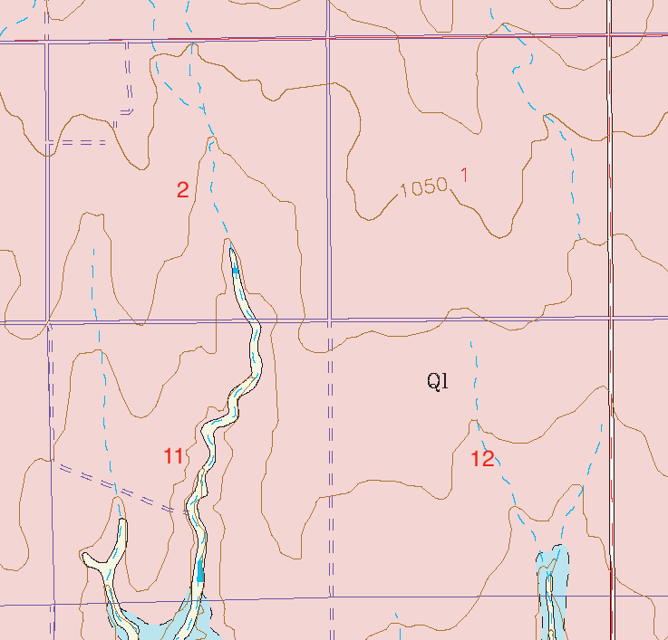 small geologic map